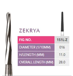 Prima Dental Bur FG 151L-Z