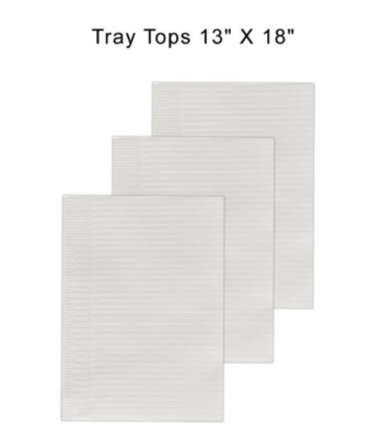 CAPRI Disposable Tray Tops (13" x 18")