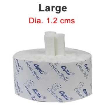 CAPRI Cotton Rolls - Large