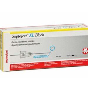 Septodont Septoject XL Sterile Siliconised Needles  30g/10mm
