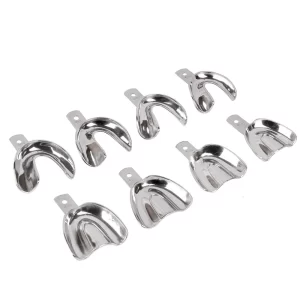 GDC Impression Trays Edentulous Non- Perforated S/8 Instruments Kit