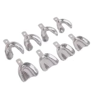 GDC Impression Trays Edentulous Perforated S/8 Instruments Kit