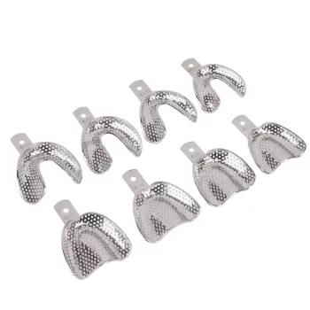 GDC Impression Trays Edentulous Perforated S/8 Instruments Kit