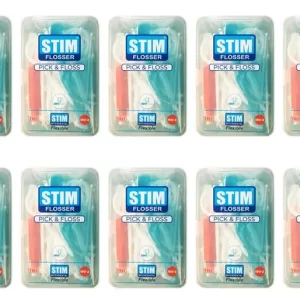 Stim Flosser Pack Of 10 Box (1 Box Contains 40Pcs)
