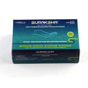 Suraksha Latex Medical Examination Gloves