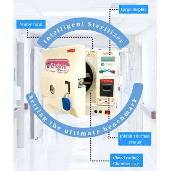 GDP Supreme Front Loading Autoclave B-CLASS 16 ltr. - Image 4
