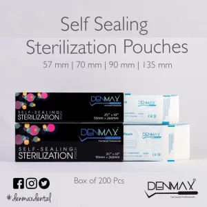 DENMAX Self Sealing Sterilization Pouches