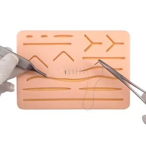 SURPHA Suture Practice Pad with 14 Pre-cuts
