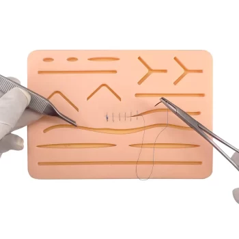 SURPHA Suture Practice Pad with 14 Pre-cuts