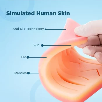 SURPHA Suture Practice Pad with 14 Pre-cuts - Image 2